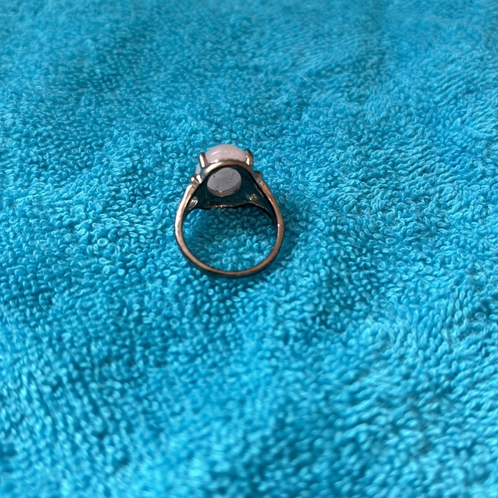 Rose quartz ring - Picture 2 of 3